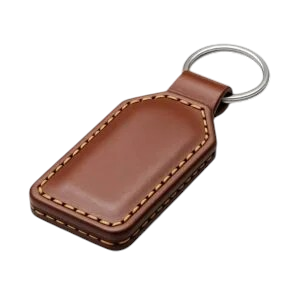 Material: Premium leather + metal ring