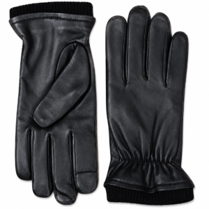 Men’s Premium Leather Gloves (Black)
