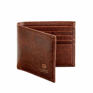 Classic Style Crazy Horse Leather Men’s Wallet