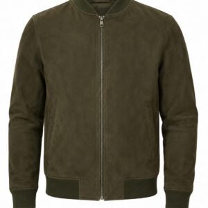Men's G-5 Classic Suede Leather Bomber Jacket