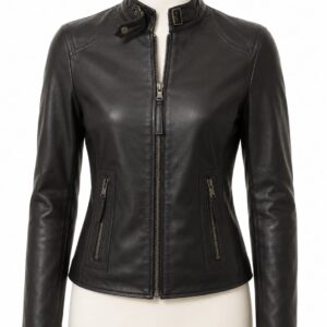Women's Leather Jacket ( P-104 )