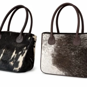 Ladies Hair on Shoulder Bag