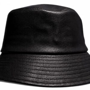 Leather Bucket Hat