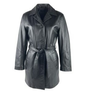 Women’s Leather Long Coat