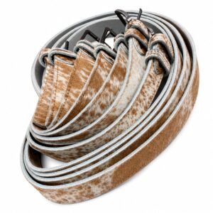 Men's Leather belt (Hair on)