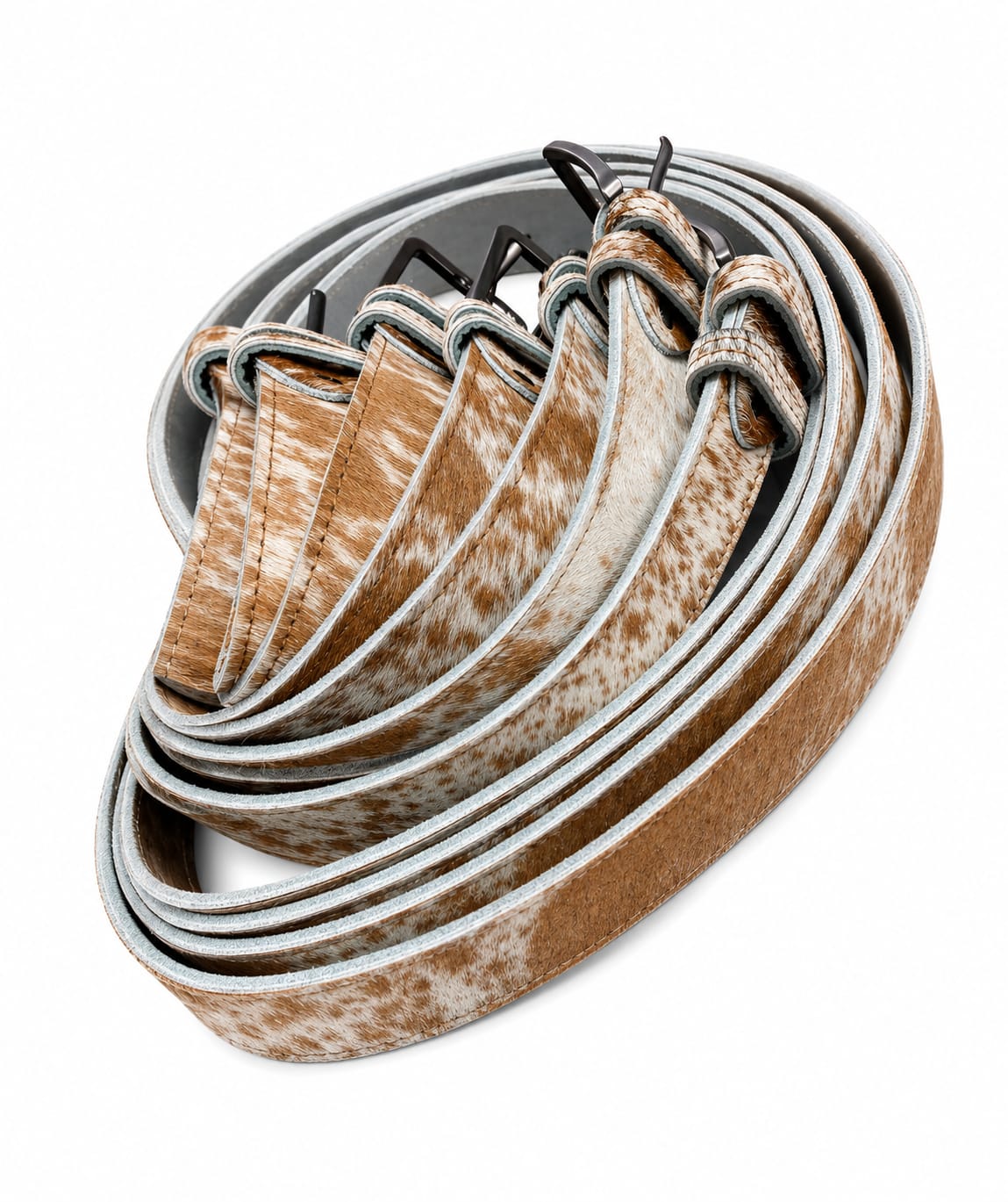 Men's Leather belt (Hair on)